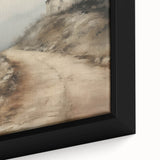 Vintage Mountain Path Art – Classic Countryside House Print