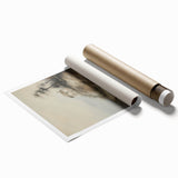 Vintage Mountain Path Art – Classic Countryside House Print