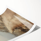 Vintage Mountain Path Art – Classic Countryside House Print