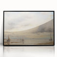 Vintage Landscape Art – Sailing Boats on Tranquil Waters – Antique Maritime Wall Art