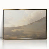 Vintage Landscape Art – Dramatic Sky with Soft Clouds – Antique Cloudscape Wall Art