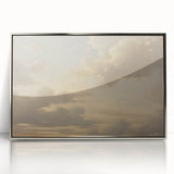Vintage Landscape Art – Dramatic Sky with Soft Clouds – Antique Cloudscape Wall Art