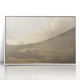 Vintage Landscape Art – Dramatic Sky with Soft Clouds – Antique Cloudscape Wall Art