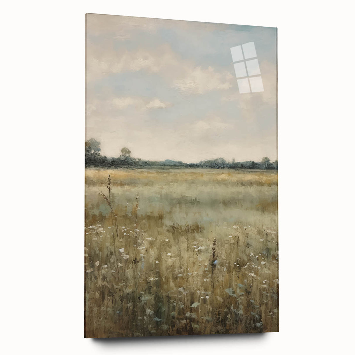 Vintage Countryside Meadow Art – Classic Landscape Wall Print