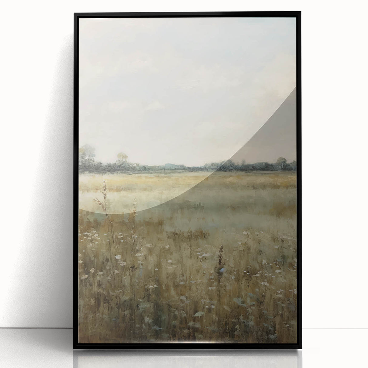 Vintage Countryside Meadow Art – Classic Landscape Wall Print
