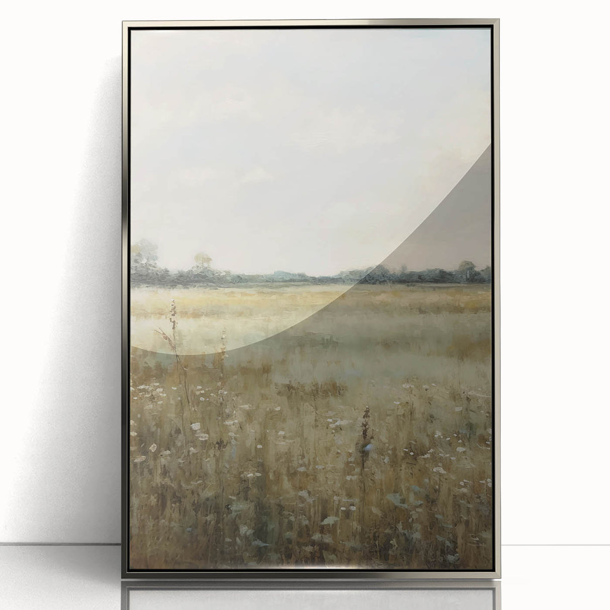 Vintage Countryside Meadow Art – Classic Landscape Wall Print