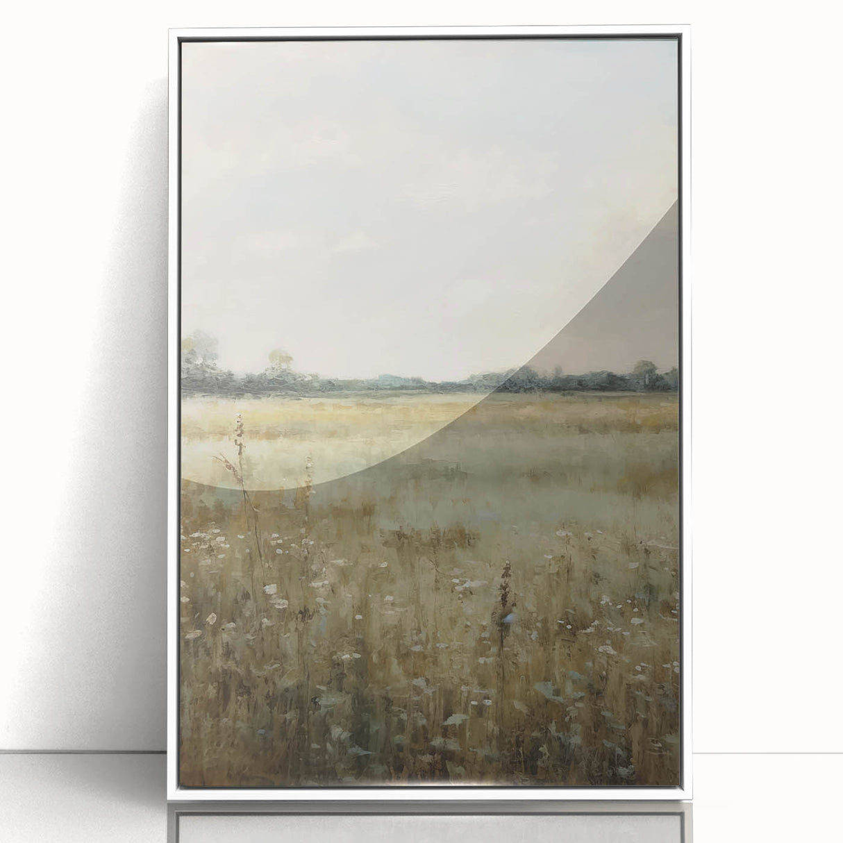 Vintage Countryside Meadow Art – Classic Landscape Wall Print