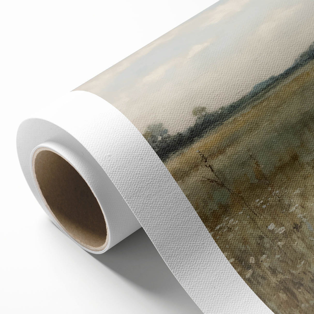 Vintage Countryside Meadow Art – Classic Landscape Wall Print