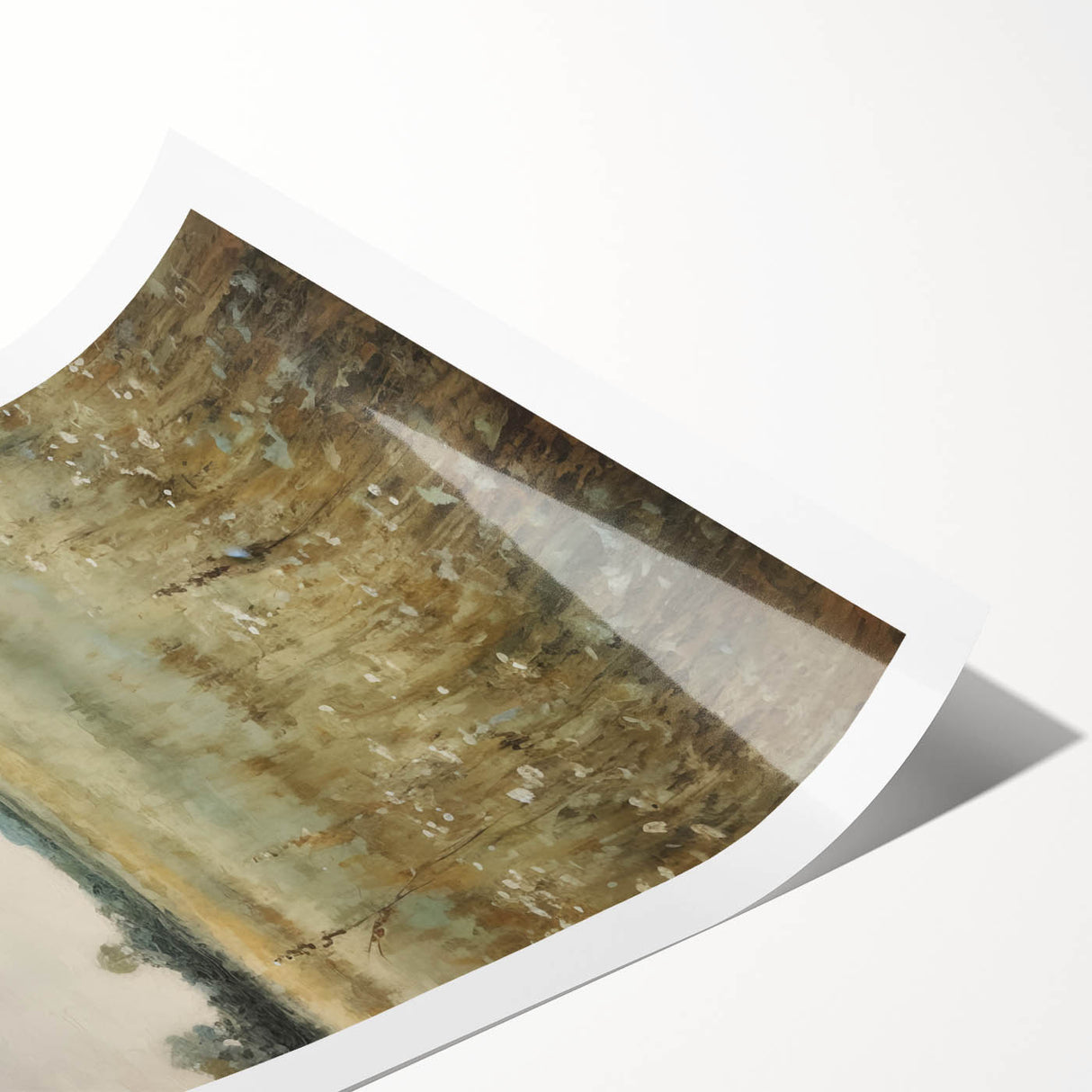 Vintage Countryside Meadow Art – Classic Landscape Wall Print