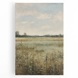 Vintage Countryside Meadow Art – Classic Landscape Wall Print