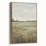 Vintage Countryside Meadow Art – Classic Landscape Wall Print