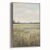 Vintage Countryside Meadow Art – Classic Landscape Wall Print