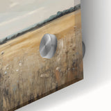 Golden Field Vintage Landscape Art – Classic Countryside Wall Print