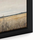 Golden Field Vintage Landscape Art – Classic Countryside Wall Print