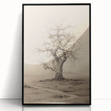 Vintage Tree Sketch Art – Classic Monochrome Nature Wall Print