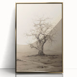 Vintage Tree Sketch Art – Classic Monochrome Nature Wall Print
