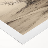 Vintage Tree Sketch Art – Classic Monochrome Nature Wall Print