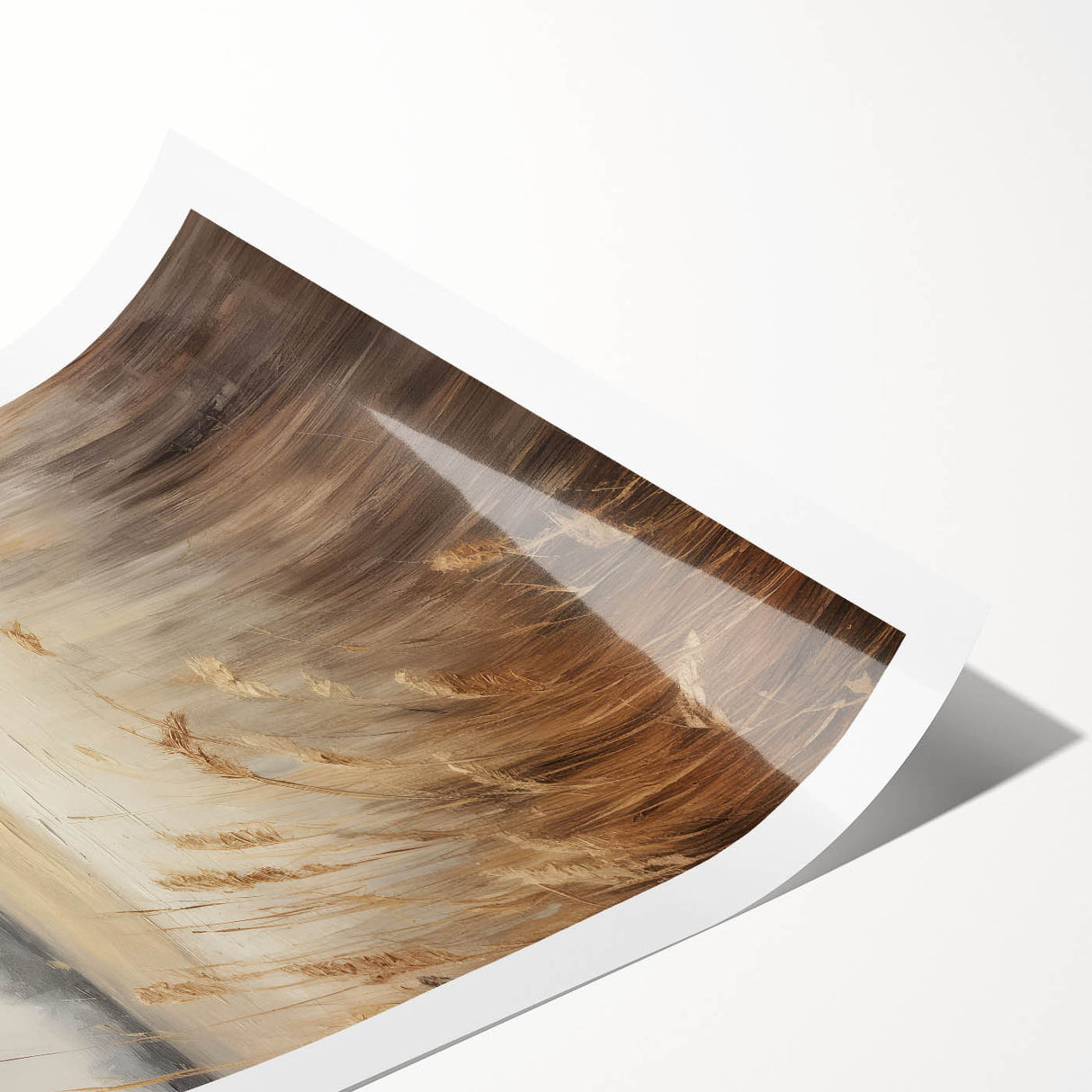 Vintage Lakeside Reed Art – Classic Tranquil Nature Wall Print