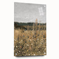 Vintage Wildflower Field Art – Classic Rustic Countryside Print