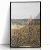 Vintage Wildflower Field Art – Classic Rustic Countryside Print