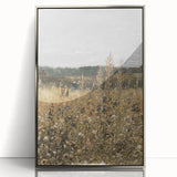 Vintage Wildflower Field Art – Classic Rustic Countryside Print