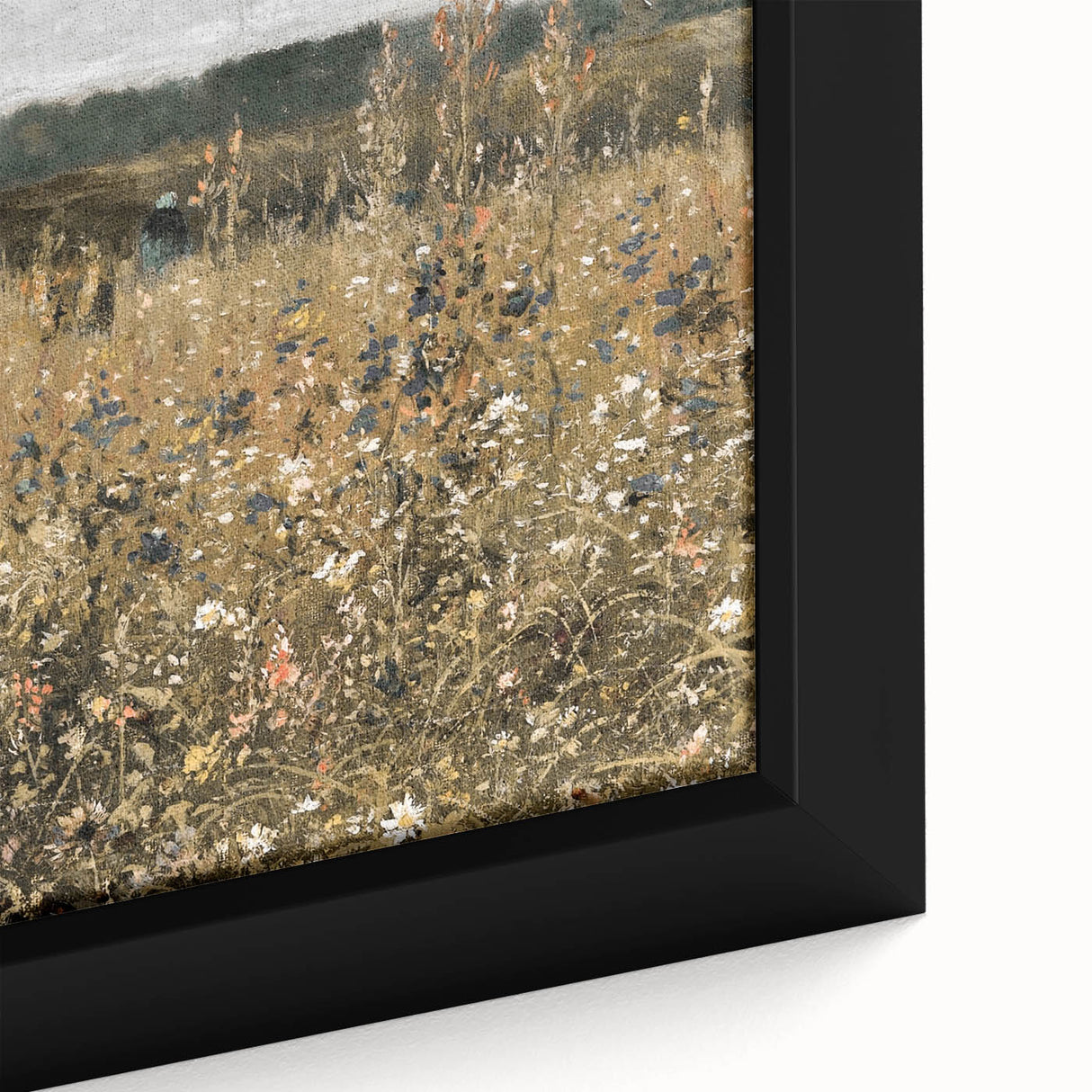 Vintage Wildflower Field Art – Classic Rustic Countryside Print
