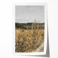 Vintage Wildflower Field Art – Classic Rustic Countryside Print