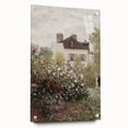Vintage Garden Cottage Art – Classic Impressionist Floral Print
