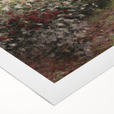 Vintage Garden Cottage Art – Classic Impressionist Floral Print