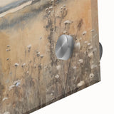 Vintage Landscape Art – Tranquil Meadow with Wildflowers – Antique Nature Wall Art