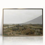 Vintage Landscape Art: Serene Countryside River Print