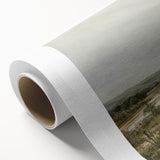 Vintage Landscape Art: Serene Countryside River Print