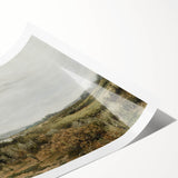 Vintage Landscape Art: Serene Countryside River Print