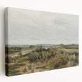 Vintage Landscape Art: Serene Countryside River Print