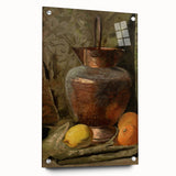 Vintage Copper Still Life Art – Classic Rustic Kitchen Wall Print