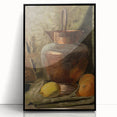 Vintage Copper Still Life Art – Classic Rustic Kitchen Wall Print