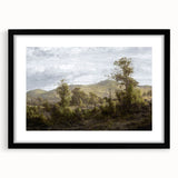 Vintage Landscape Art - Historic Scenic Countryside Canvas Print