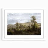 Vintage Landscape Art - Historic Scenic Countryside Canvas Print