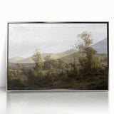 Vintage Landscape Art - Historic Scenic Countryside Canvas Print