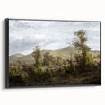 Vintage Landscape Art - Historic Scenic Countryside Canvas Print