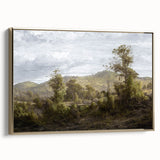 Vintage Landscape Art - Historic Scenic Countryside Canvas Print