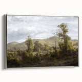 Vintage Landscape Art - Historic Scenic Countryside Canvas Print