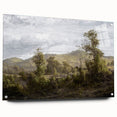 Vintage Landscape Art - Historic Scenic Countryside Canvas Print