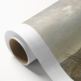 Vintage Landscape Art - Tranquil Countryside Windmill Canvas Print