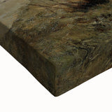 Vintage Landscape Art - Tranquil Countryside Windmill Canvas Print