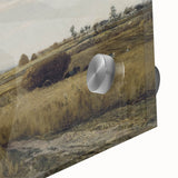 Vintage Landscape Art - Rural Countryside Harvest Canvas Print