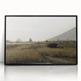 Vintage Landscape Art - Rural Countryside Harvest Canvas Print