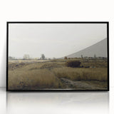 Vintage Landscape Art - Rural Countryside Harvest Canvas Print