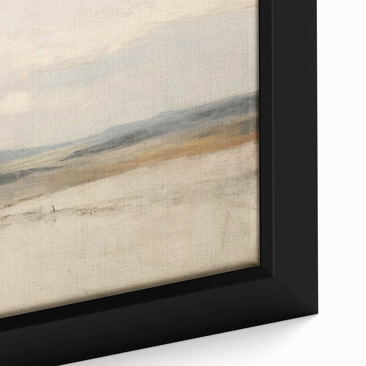 Vintage Landscape Art – Serene Horizon with Rolling Hills – Antique Nature Wall Art
