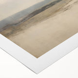 Vintage Landscape Art – Serene Horizon with Rolling Hills – Antique Nature Wall Art
